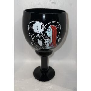 Disney's Tim Burton’s The Nightmare Before Christmas Jack&Sally GlassGoblet 40oz